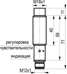 Габариты CSN EC41A5-32N-10-LZS4